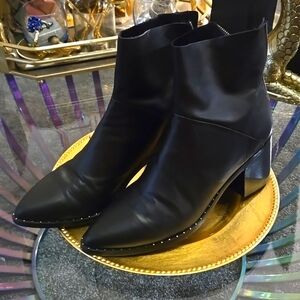 Treasure & Bond Black Ankle Boots